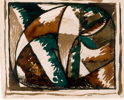 Stalking Bear, design for rug by Roald Kristian